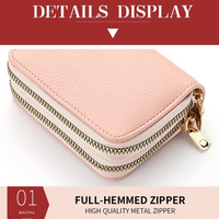 Lychee Pattern Short Wallet – Stylish & Compact for Everyday Use