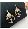 Golden Hoop Earrings  | Luxurious Jewellery