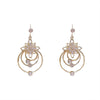 Golden Hoop Earrings  | Luxurious Jewellery