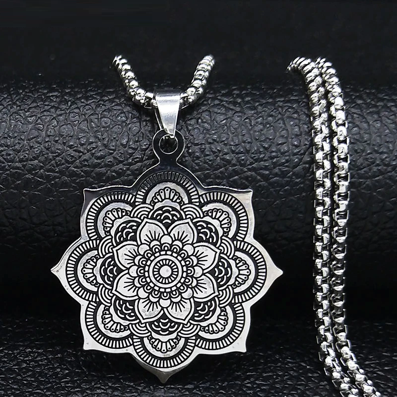 Lotus Blossom Purity Necklace | Sterling Silver Pendant