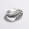 Wing Feather Ring | Adjustable Sterling Silver | Women’s Jewellery