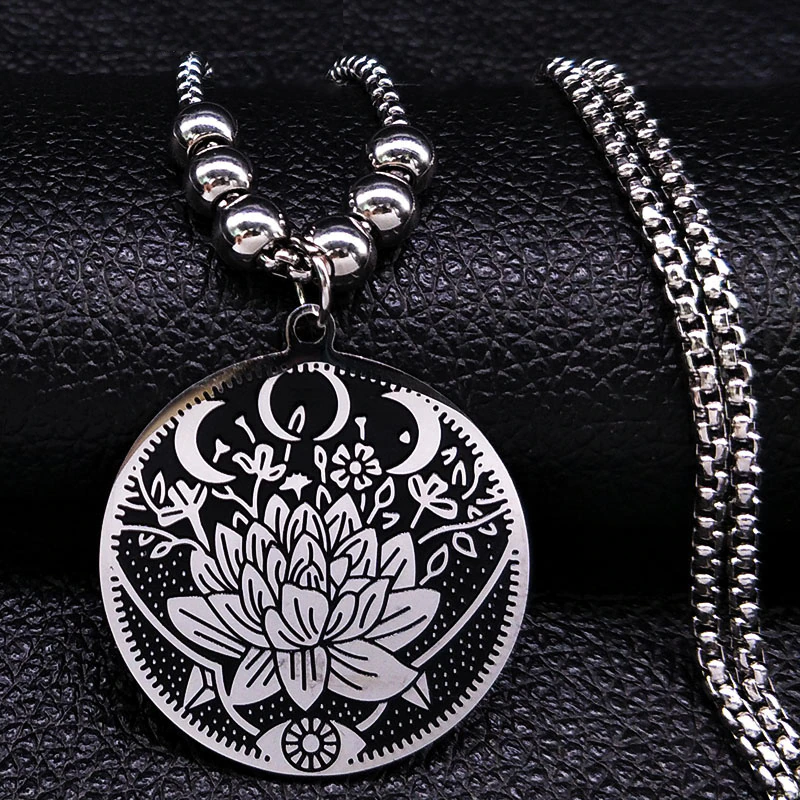 Elegant Lotus Flower Necklace | Exquisite Jewellery for Women