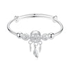 Sterling Silver Dreamcatcher Bracelet | Protection & Positivity Ensemble