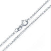 925 Silver Four-Leaf Necklace