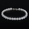 Crystal Heart Tennis Bracelet | Sparkling Accessory