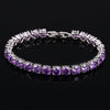 Crystal Heart Tennis Bracelet | Sparkling Accessory