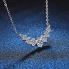 Exquisite 925 Sterling Silver Moissanite Necklace