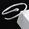 Adjustable Silver Snake Bracelet