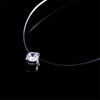 Invisible Fishline Zircon Necklace | Delicate & Elegant Jewellery