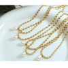 Gold Pearl Necklace | Elegant Beaded Jewellery