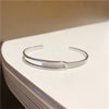 Open Cuff Bracelet | 925 Sterling Silver | Zirconia