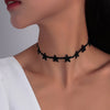 Royal Round Velvet Choker Necklace