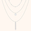 Layered Triple Necklace - Elise