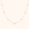 Stylish Zirconia Necklace – Elara