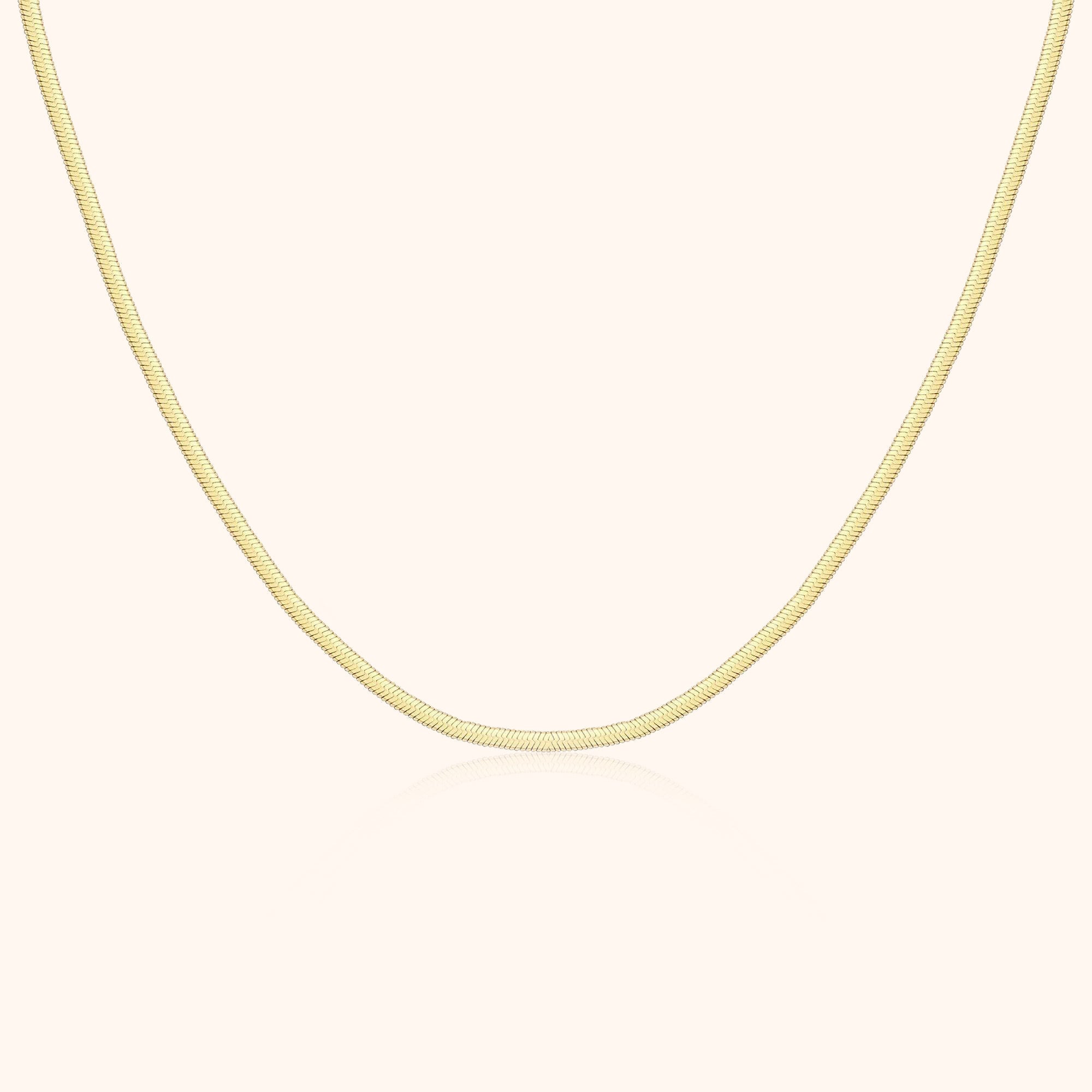 Luxe Flat Necklace - Elvira