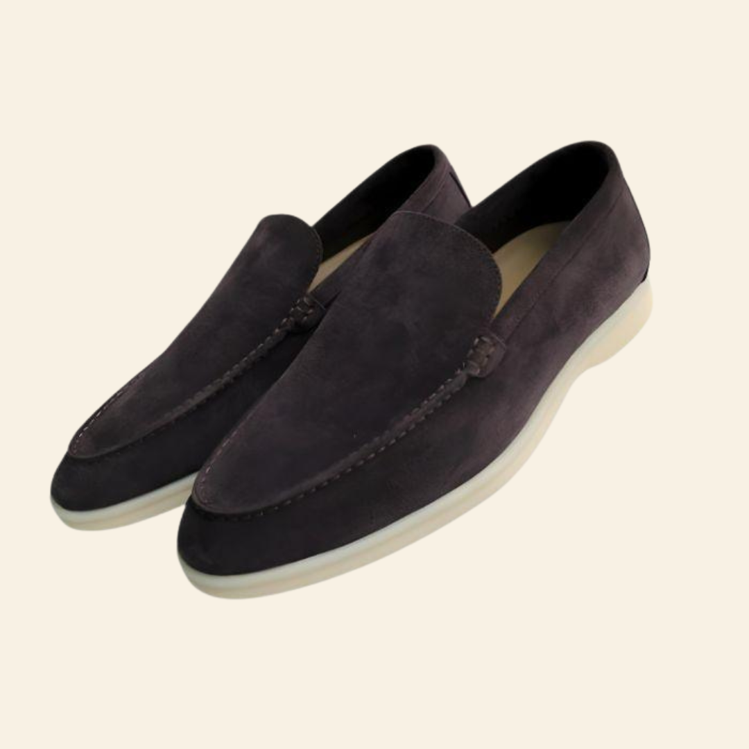 Stylish and Comfortable Suede Loafers - Mason