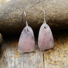 Aura Rose Quartz Protection Earrings - Ameline