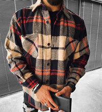 Unisex Oversize Shirt striped with long sleeves & modern design – Elvano