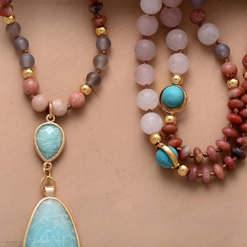 Deep Cleansing Pastel Mala Necklace - Aurielle