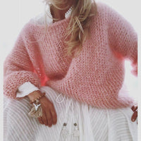 Oversized Crocheted Ladies Sweater – Freja