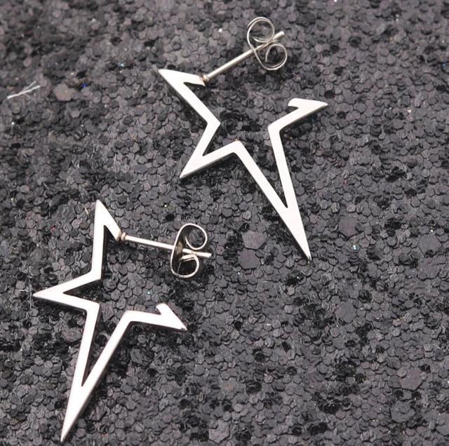 Stylish Punk Stud Earrings | Bold Fashion Statement