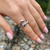 Silver Hug Ring | Elegant Hug Design