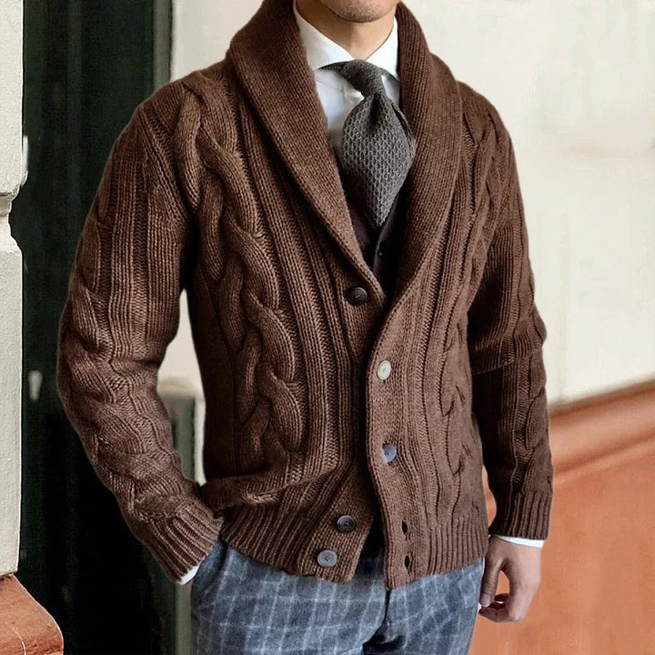 Knitted Men's Cardigan – Magnus