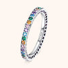 Stylish Rainbow Ring – Aurora