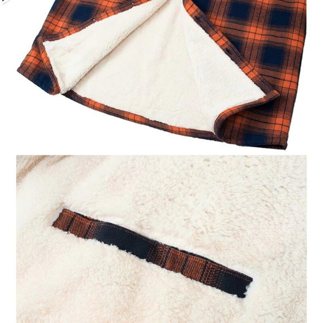 Checked Fleece-Lined Jacket - Lawson