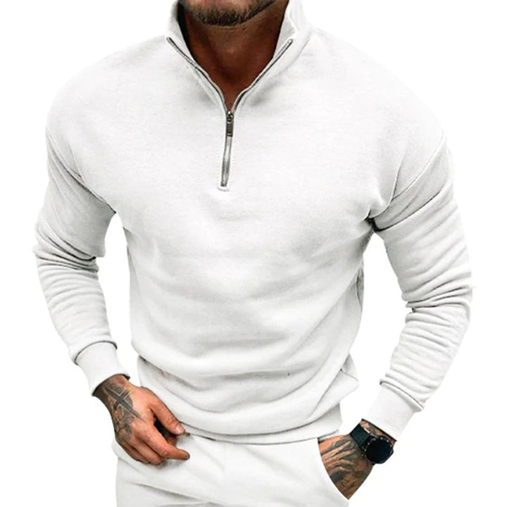 Men's Sweater with Half Zip – Matteo