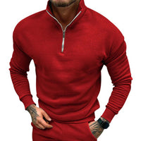 Men's Sweater with Half Zip – Matteo