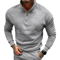 Men's Sweater with Half Zip – Matteo