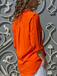 Trendy Ladies Blouse with Button Closure – Lorena