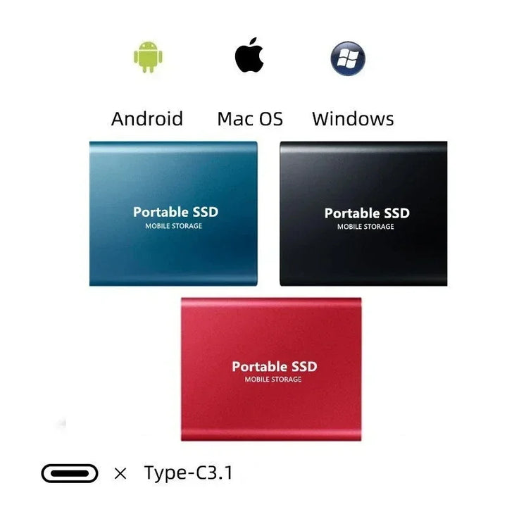 Ultra-Fast External SSD - SpeedDrive Pro