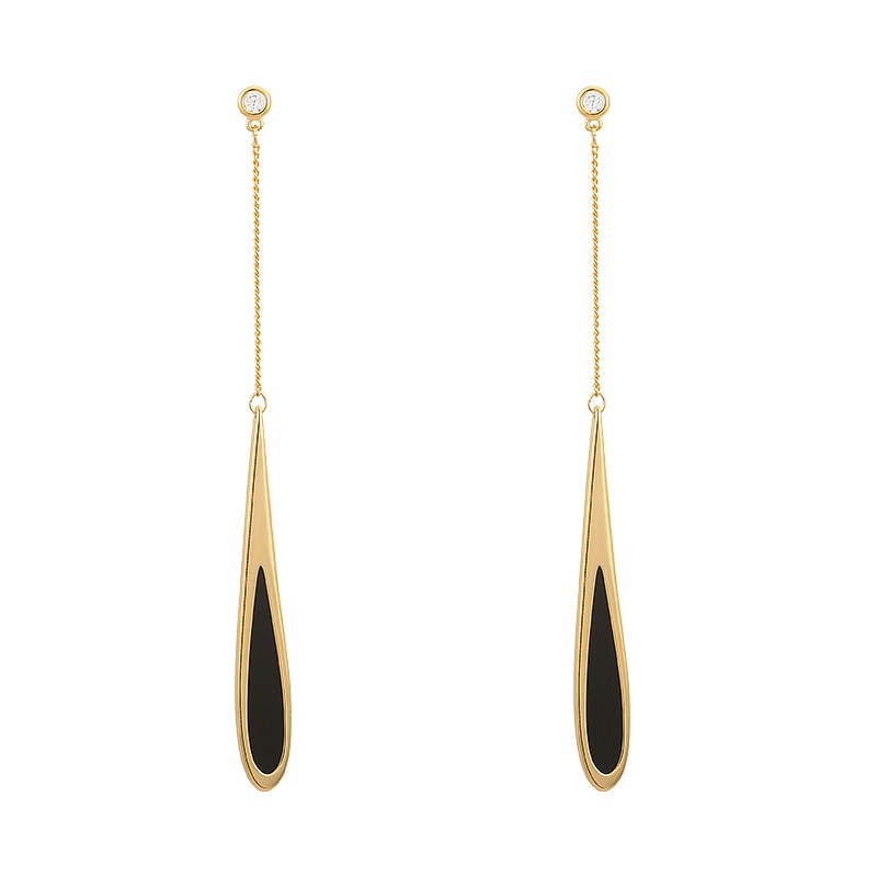 Elegant Black Earrings | Versatile Fashion Statement