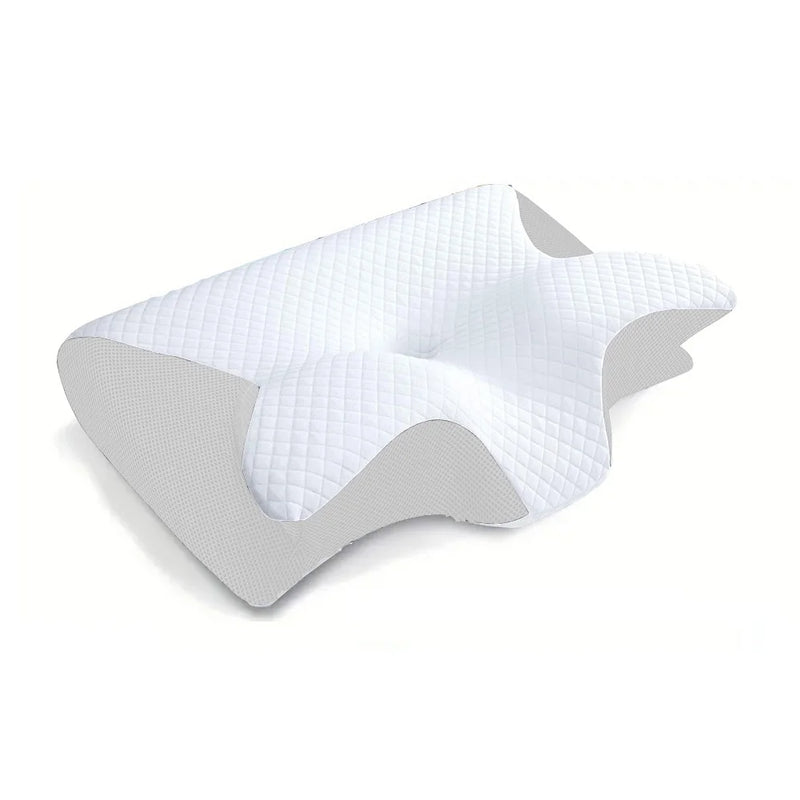 2-in-1 Memory Foam Cervical Pillow with Ergonomic Contour Design – RestAlign