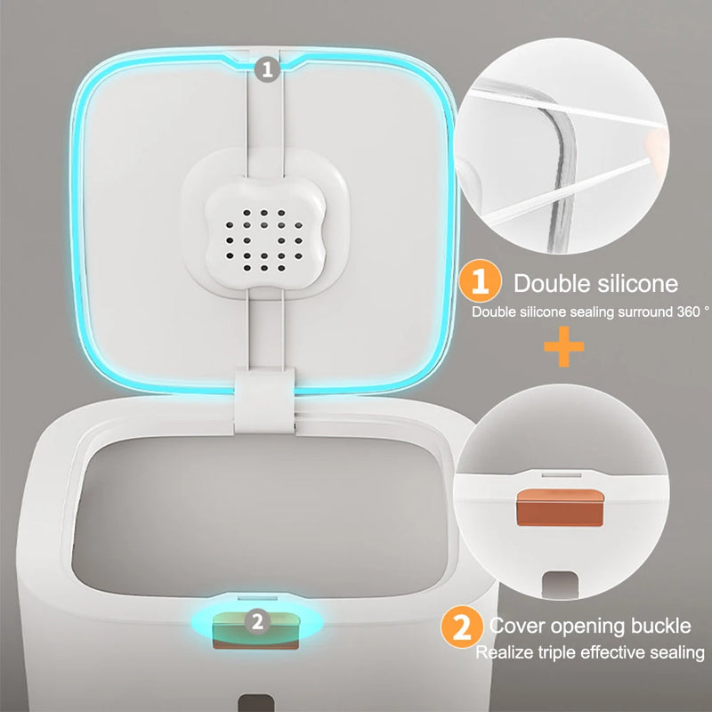 Rice Storage Box 5–10kg Airtight Moisture & Insect Resistant with Measuring Cup – GrainSafe