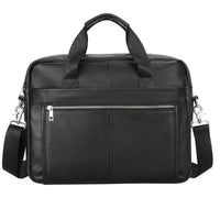Genuine Cowhide Leather Vintage Laptop Briefcase