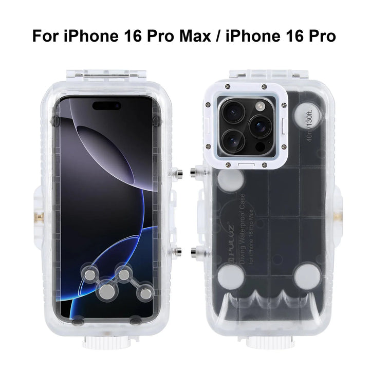 Waterproof Diving Case for iPhone with 40m Depth Protection & Touch Control – AquaShield