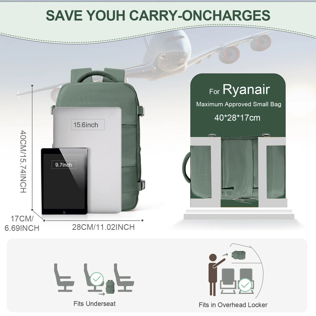 Airline Cabin Backpack with Laptop Compartment