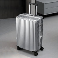 Aluminium Frame Luggage Case with Spinner Wheels & USB Charging Port