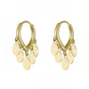 Golden Boho Hoop Earrings