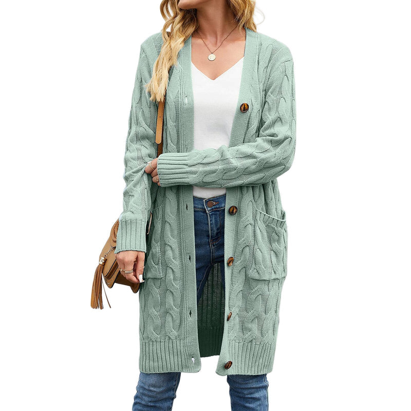 Ladies' knitted cardigan with pockets – Noelle