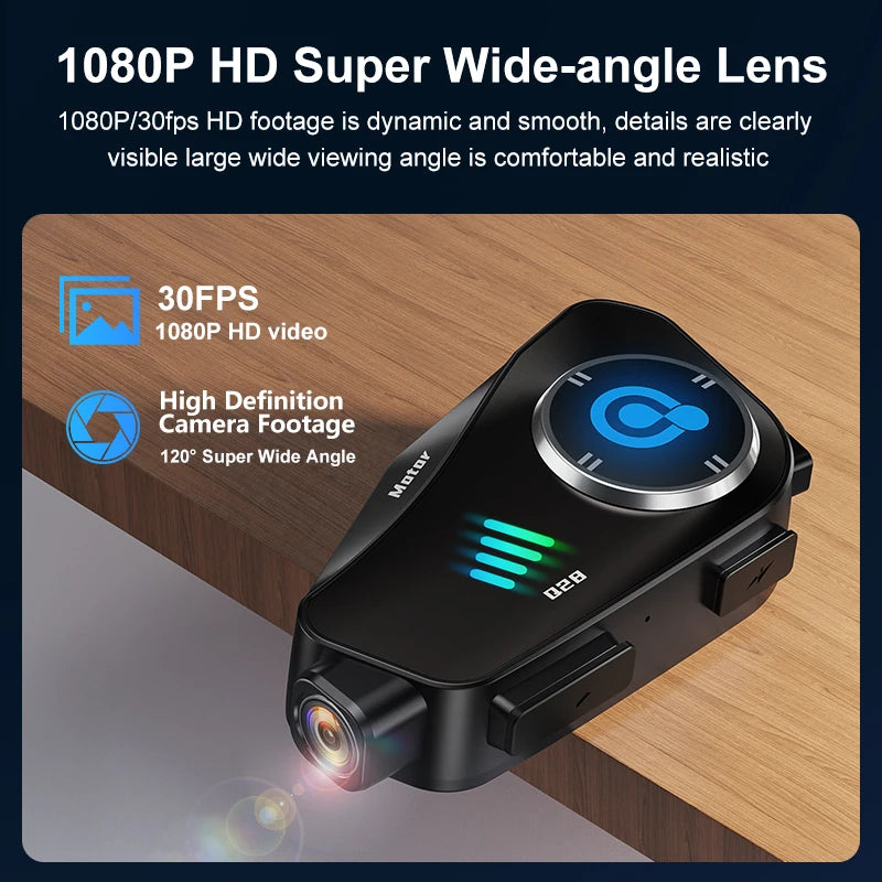 Bluetooth Motorcycle Helmet Camera 1080P HD Waterproof – ApexRide