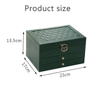 Multilayer Leather Jewellery Box | Organised and Stylish Storage