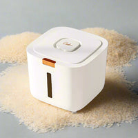 Rice Storage Box 5–10kg Airtight Moisture & Insect Resistant with Measuring Cup – GrainSafe