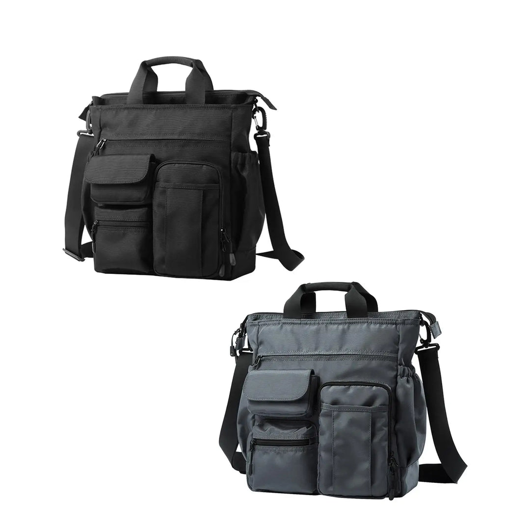 Men’s Oxford Business Briefcase with Adjustable Shoulder Strap