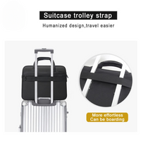 Canvas Business Laptop Bag with Shoulder Strap – Multiple Sizes