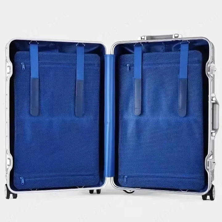 Aluminium-Magnesium Alloy Luggage with Spinner Wheels & TSA Lock