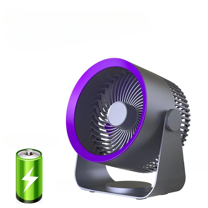 Multifunctional Electric Fan Circulator with 4000mAh Battery – AirFlex